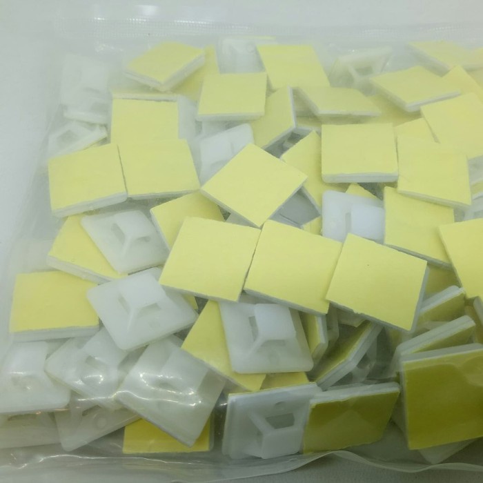 

Terlaris Cord Cable Tie Mount Size 25 Mm Premium Double Tape