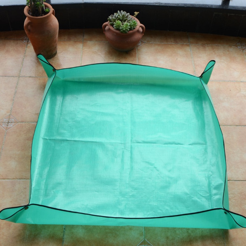 Dapat Digunakan Kembali untuk Taman Bunga Berkebun Tanaman Balkon Tanam Mat Pad 100x100cm/68×68cm