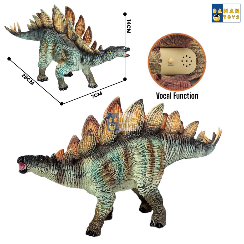 Dinosaurus Mainan Besar Karet Dino Tirex Tyranosaurus Leher Panjang