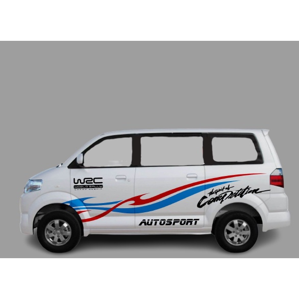 0558 Stiker cutting mobil grandmax cutting stiker mobil apv
