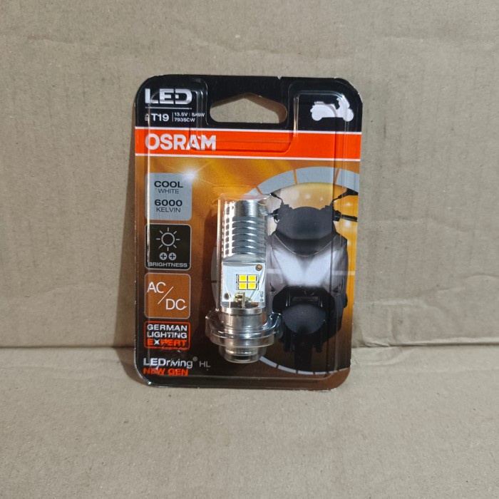Terlaris Lampu Depan Led Osram Putih Vario 125 Beat Satria Mio Bohlam Led Motor