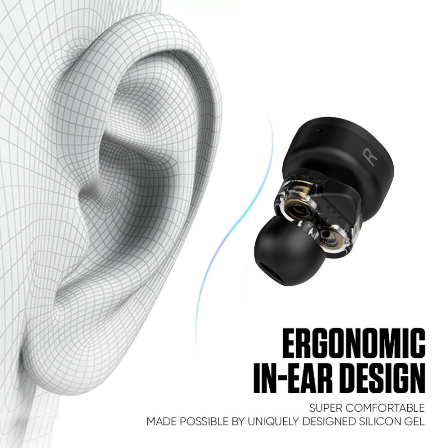 Earphone SonicGear Earpump TWS7 Hyperbass Bluetooth 5.0 | Earpump TWS 7