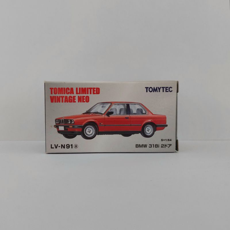 Tomica Limited Vintage BMW 318i E30 2 Doors Merah