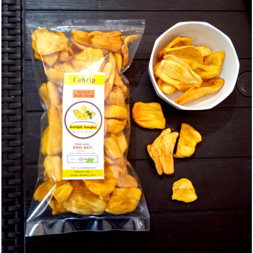 

Camilan Keripik Nangka CaKrip 250 gr Kripik Buah Khas Malang