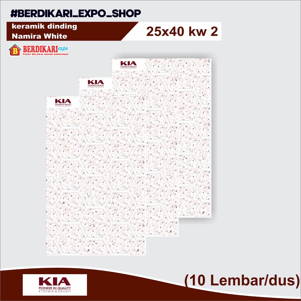 Namira White KERAMIK KIA 25X40