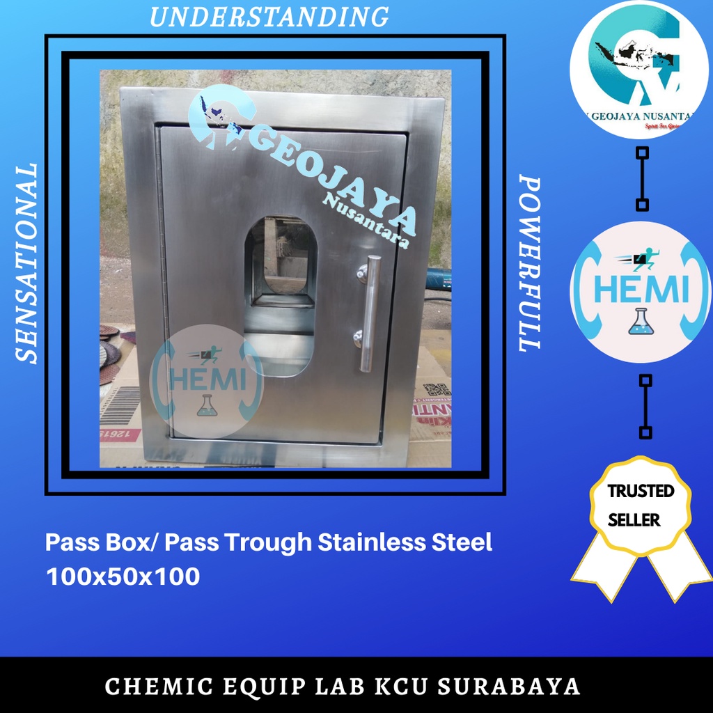 Pass Box/ Pass Trough Stainless Steel  100x50x100