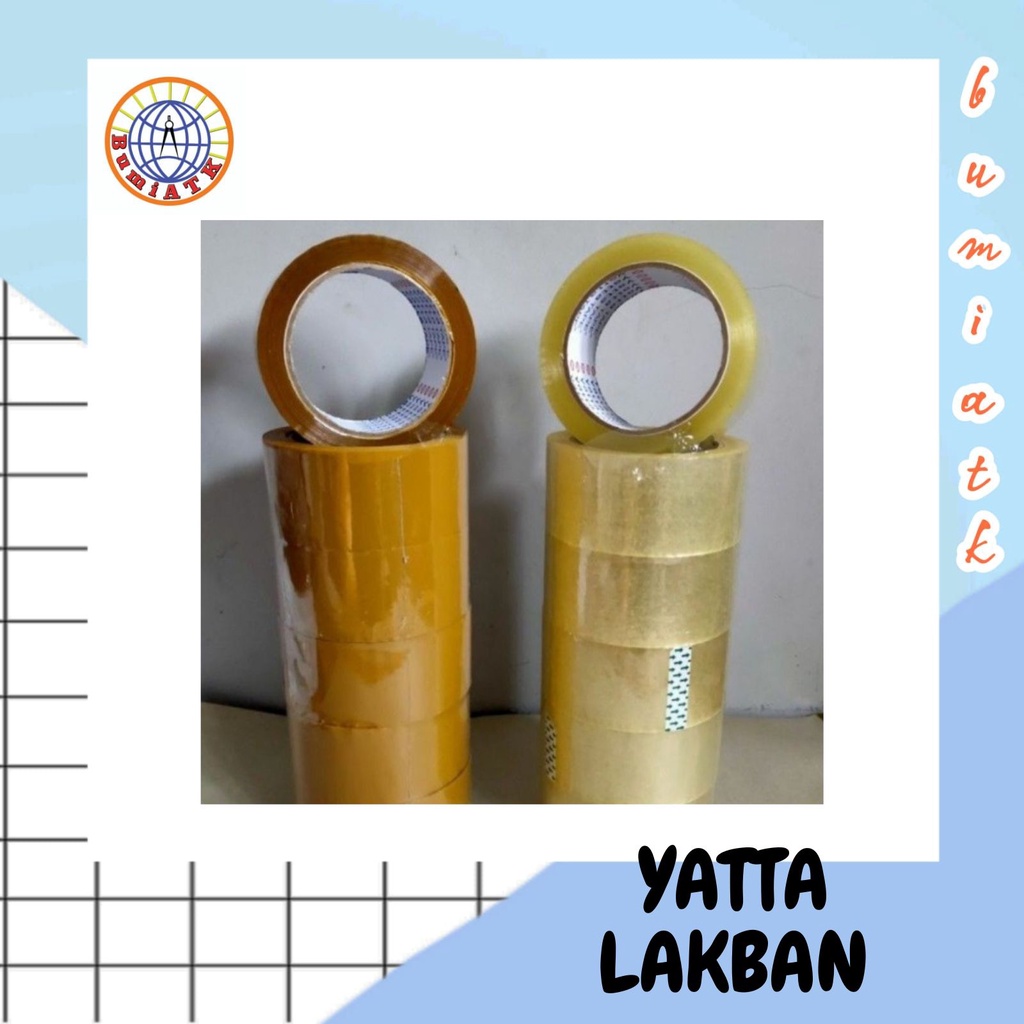 

YATTA LAKBAN BENING / YATTA LAKBAN COKLAT / LAKBAN PACKING / LAKBAN 48 MM