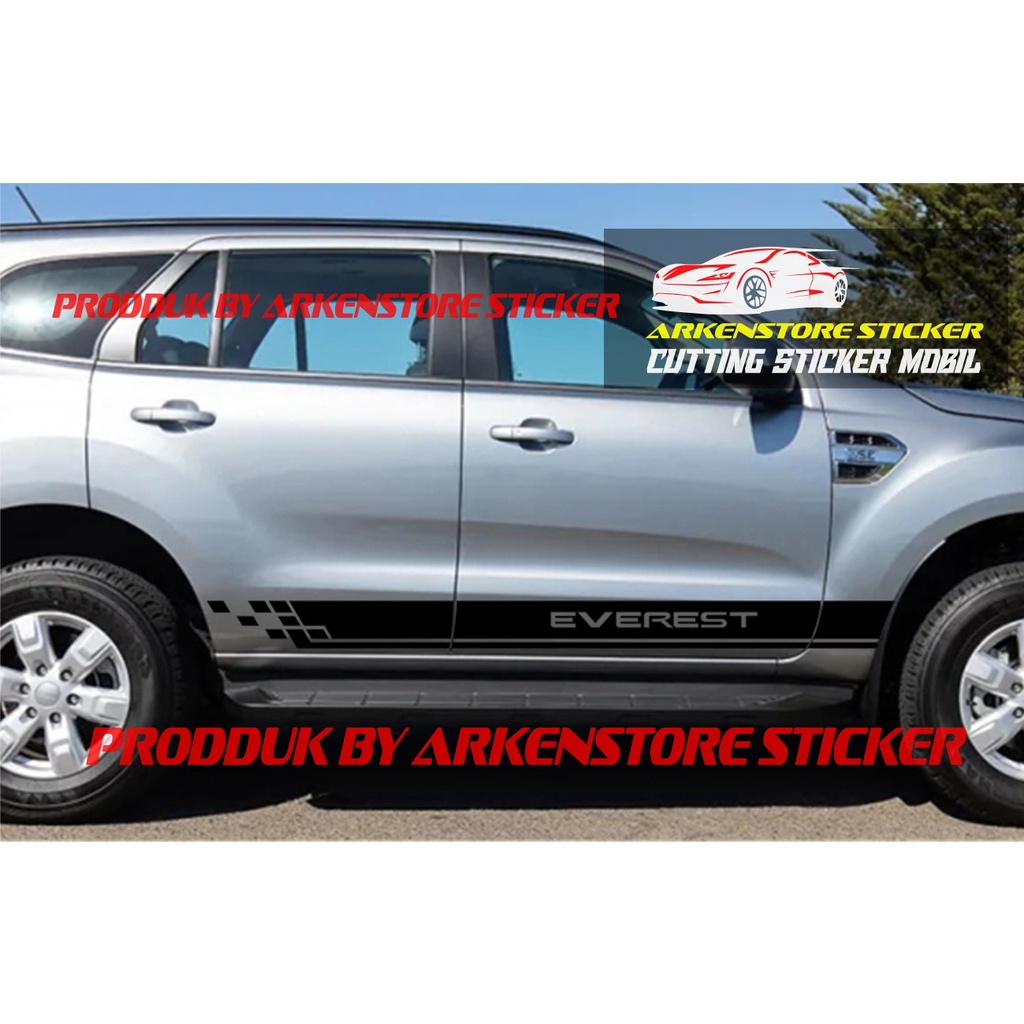 stiker mobil everest cutting sticker mobil ford everest terbaru