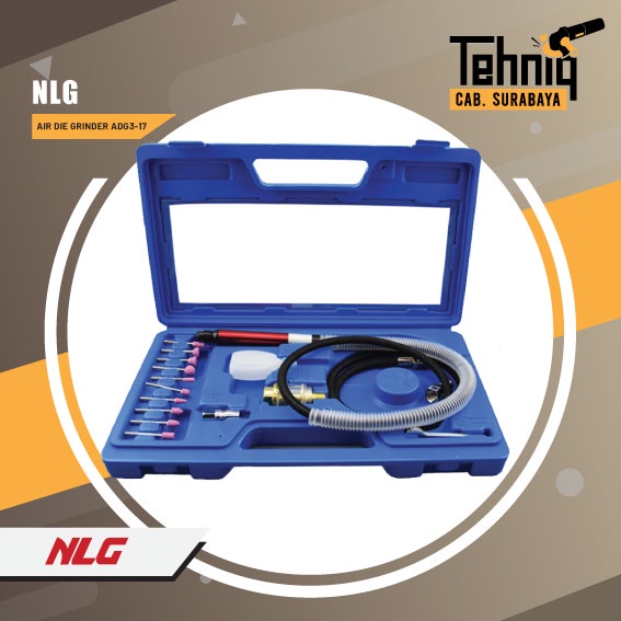 Nlg Ad G3-17 Mini Air Grinder Kit 17 Pcs