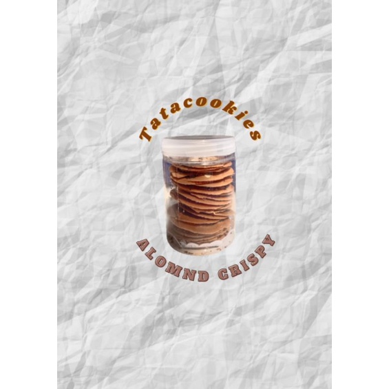 

kue lebaran praktis (almond crispy)