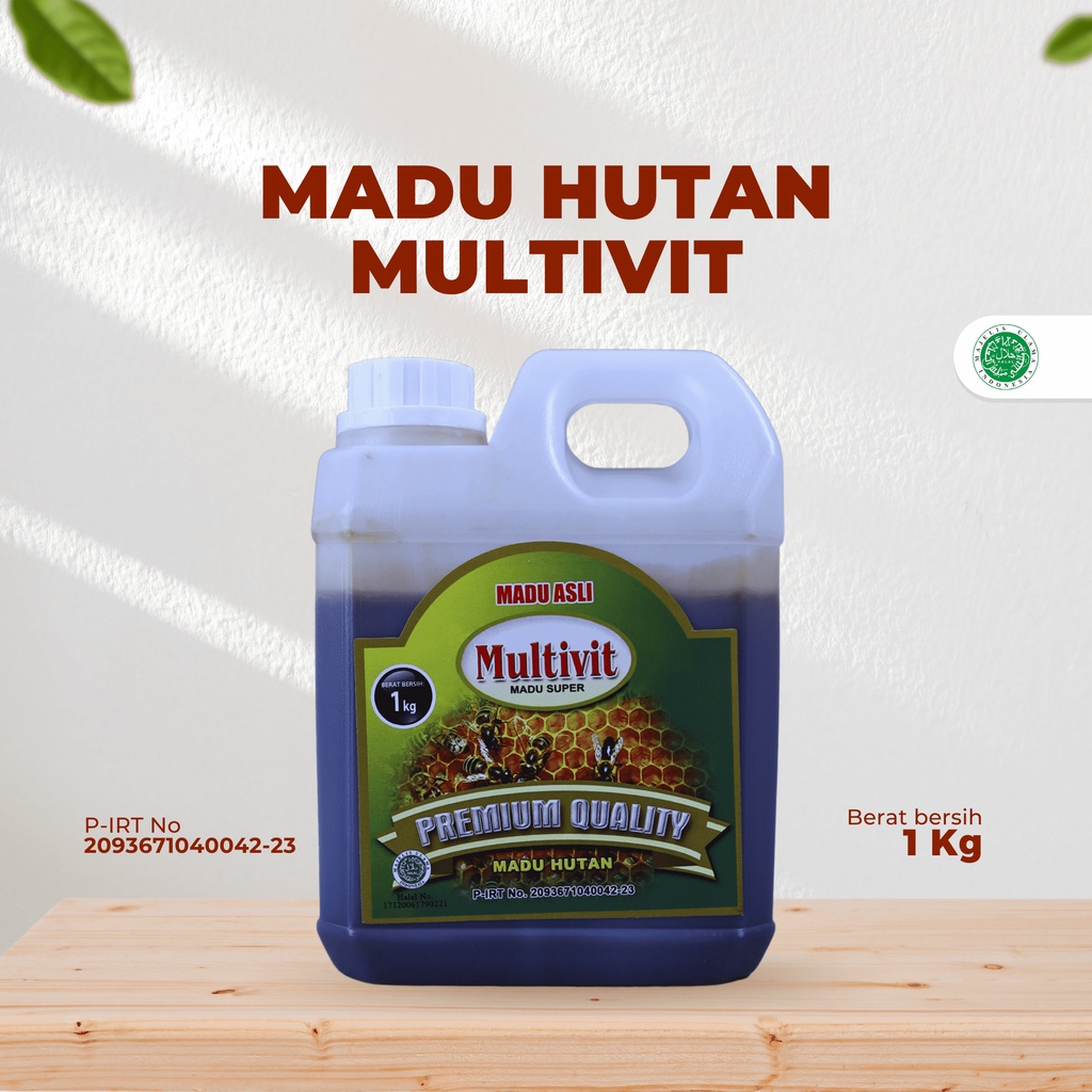 

MADU HUTAN MULTIVIT 1kg - 500gr || MEREDAKAN RADANG/BATUK/FLU 100% MADU HUTAN MURNI