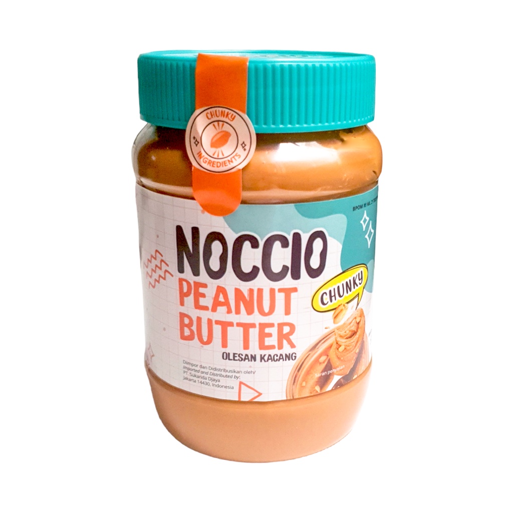 Noccio Peanut Butter 500gr – Selai Kacang