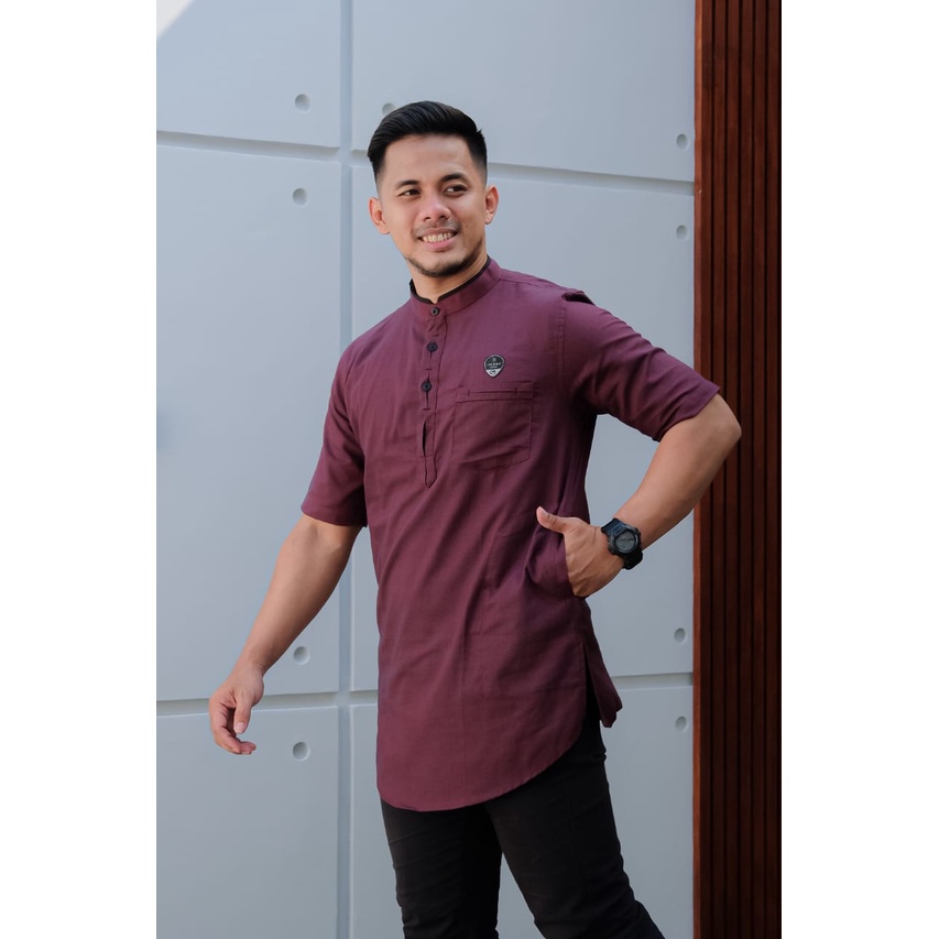 Ilnaaf - Kurta Dewasa Baju Muslim Dewasa Kurta Gamis Bartex Villaville Terbaru