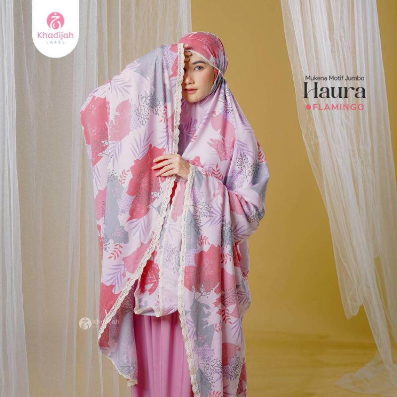 Mukena Jumbo Haura 2 in 1 All Size