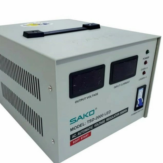 STABIL LISTRIK / STABILIZER DIGITAL SAKO GARANSI TSD 2000 LED