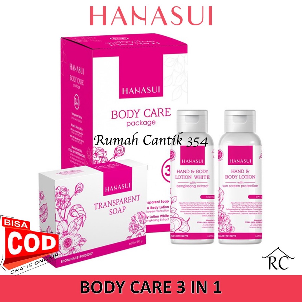 Hanasui Body Care 3 in 1 - Nazwa Beauty