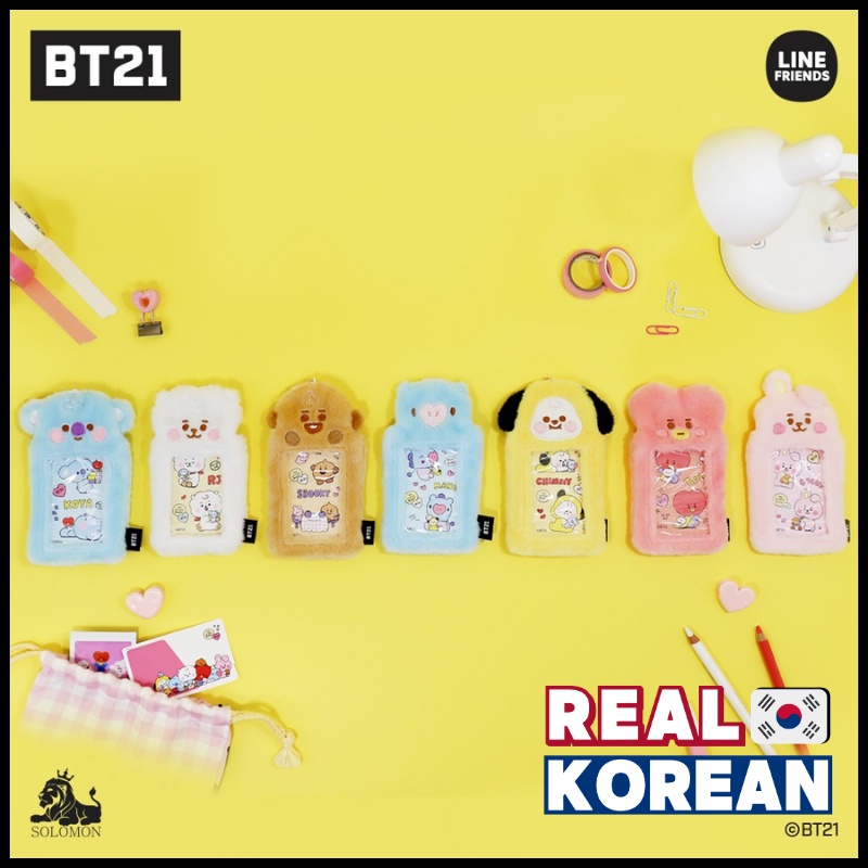 OFFICIAL BTS X BT21 Photocard Holder Ver.2