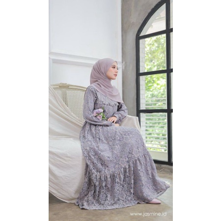 FARAH DRESS BY JASMINE / GAMIS BRUKAT / GAMIS BROKAT