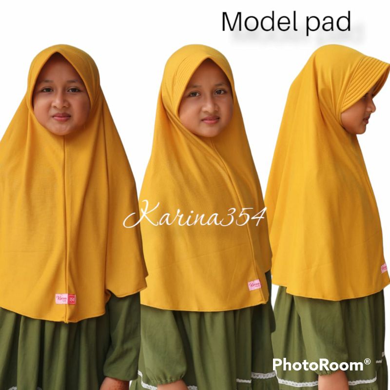 JILBAB PET ANAK REMAJA TANGGUNG BAHAN KAOS ADEM
