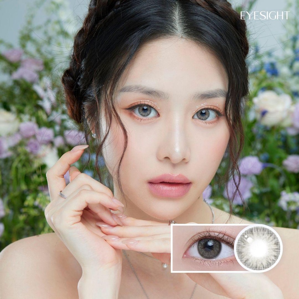 EYESIGHT LENSES Softlens Eyesm - Sephia Gray (2pcs/sepasang)