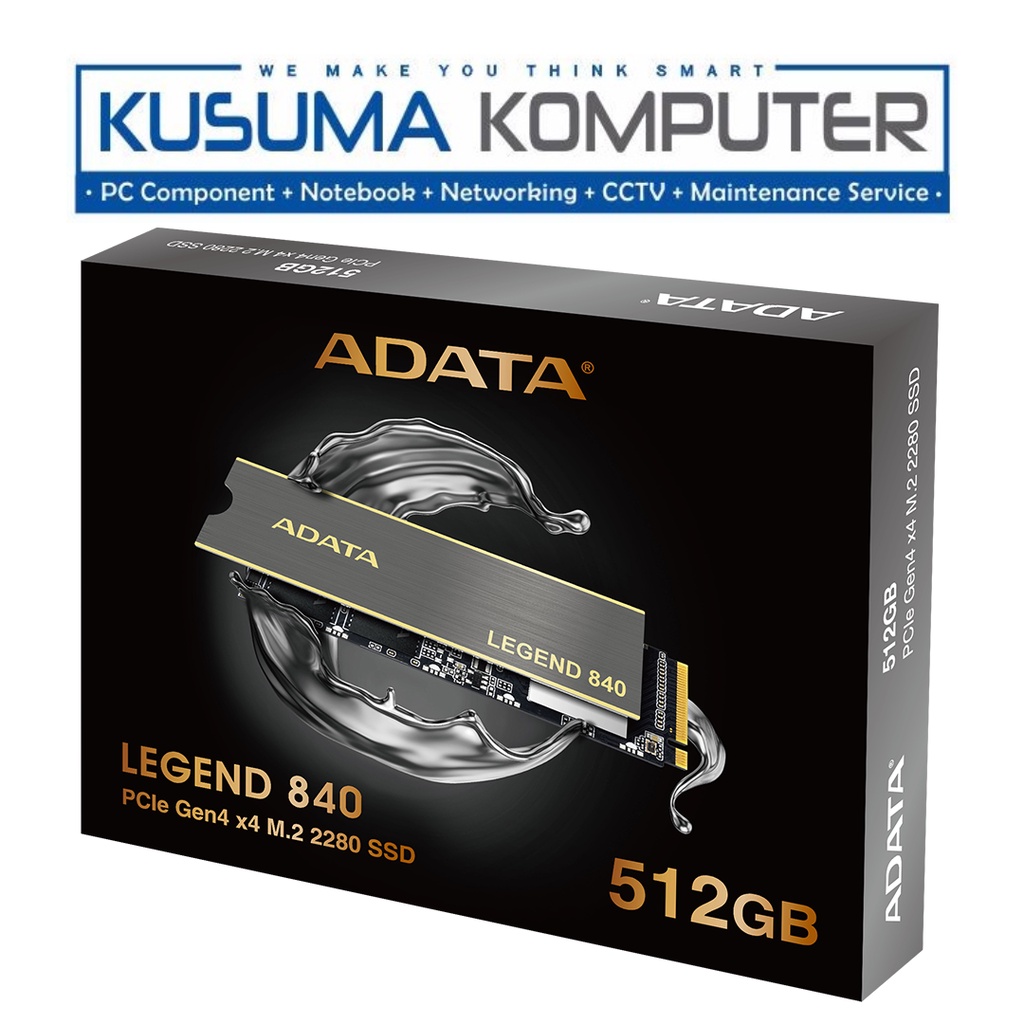 Adata LEGEND 840 512GB SSD PCIe Gen4 X4 M.2 NVMe