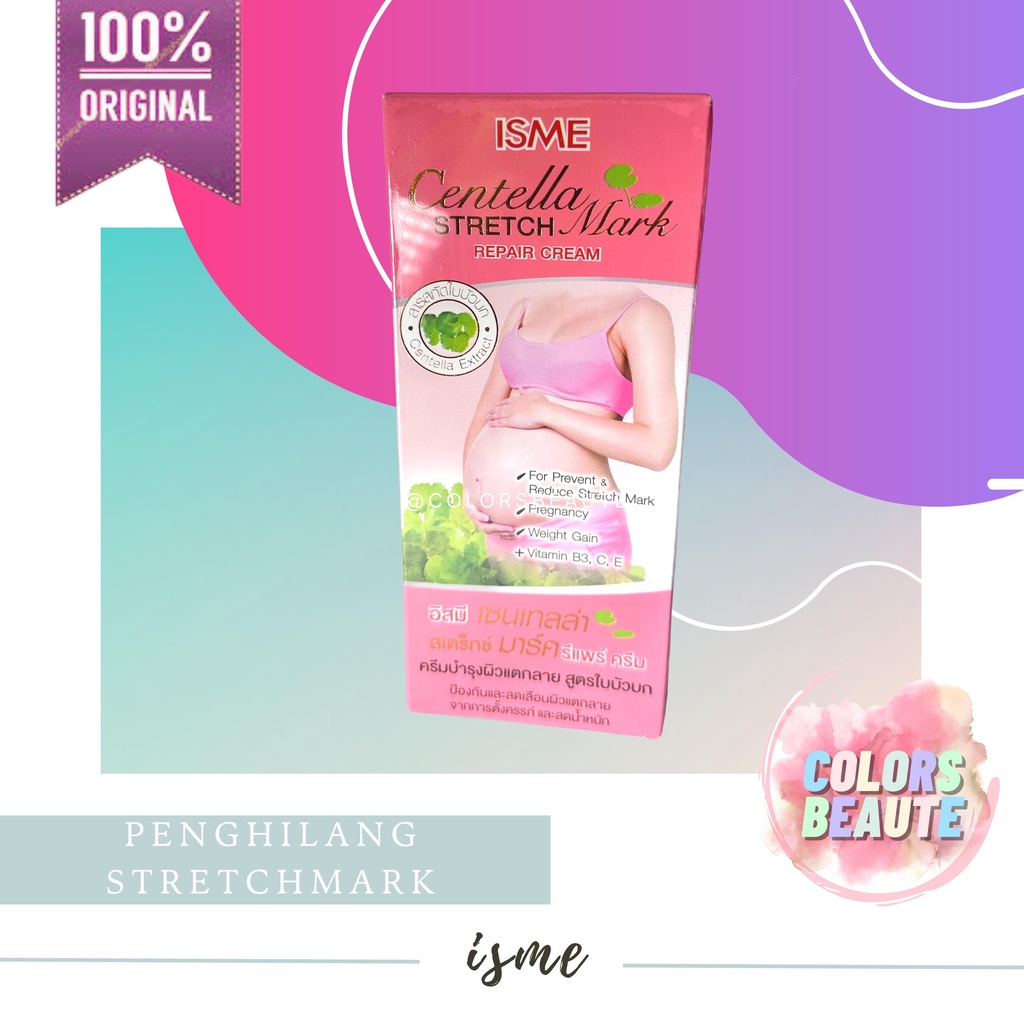 ISME Centella Stretch Mark Repair Cream / cream penghilang Stretch Mark