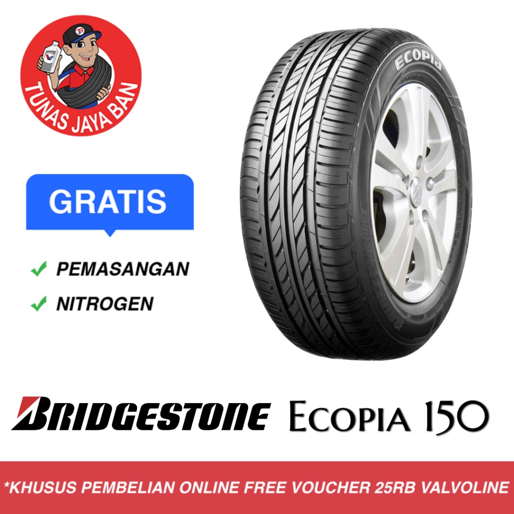 Ban Ertiga Mobilio Bridgestone Ecopia EP150 185/65 R15 Surabaya 185 65 15
