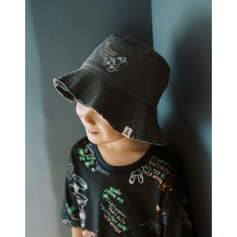 Bohopanna Ripped Bucket 0-10 Tahun Topi Ripped Bucket Streetwear Anak Laki Laki CBKS