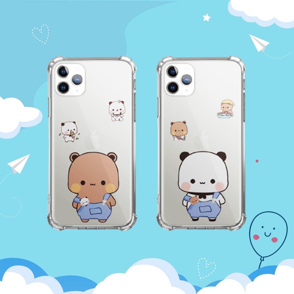 Case Couple Motif Beruang Lucu For All Type Hp Custom Case
