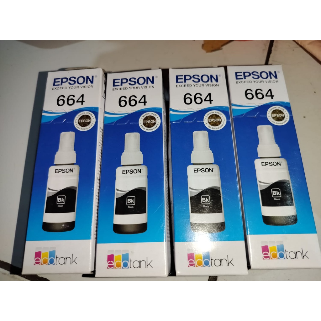 Tinta Epson 664 Black Original