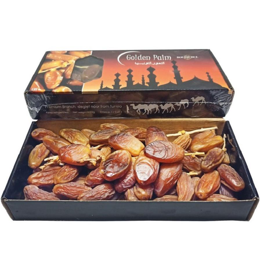 

Kurma Tunisia Golden Palm / Golden Palm Premium Tunisia Madu 500Gr Promo Best Seller!