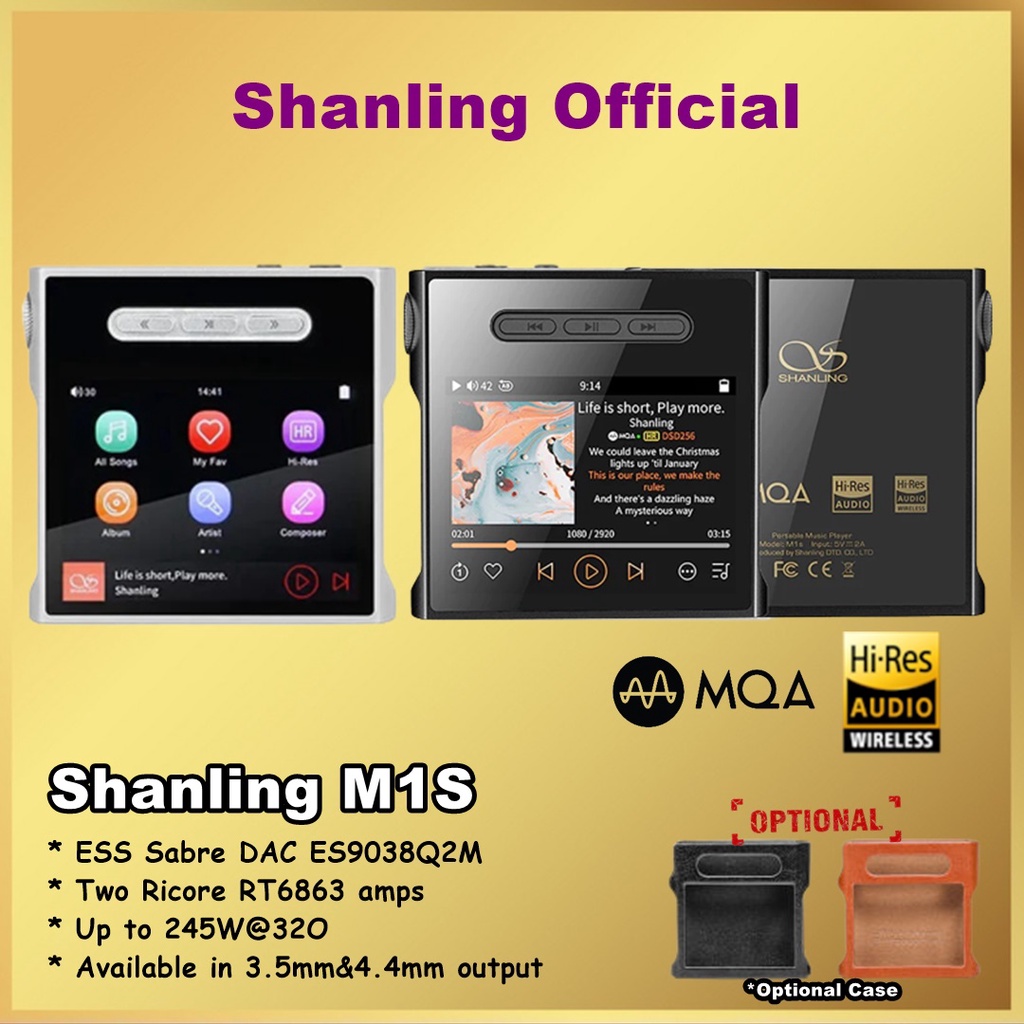 Shanling M1S M1 S M 1S Portable Digital Hi-Fi Audio Player