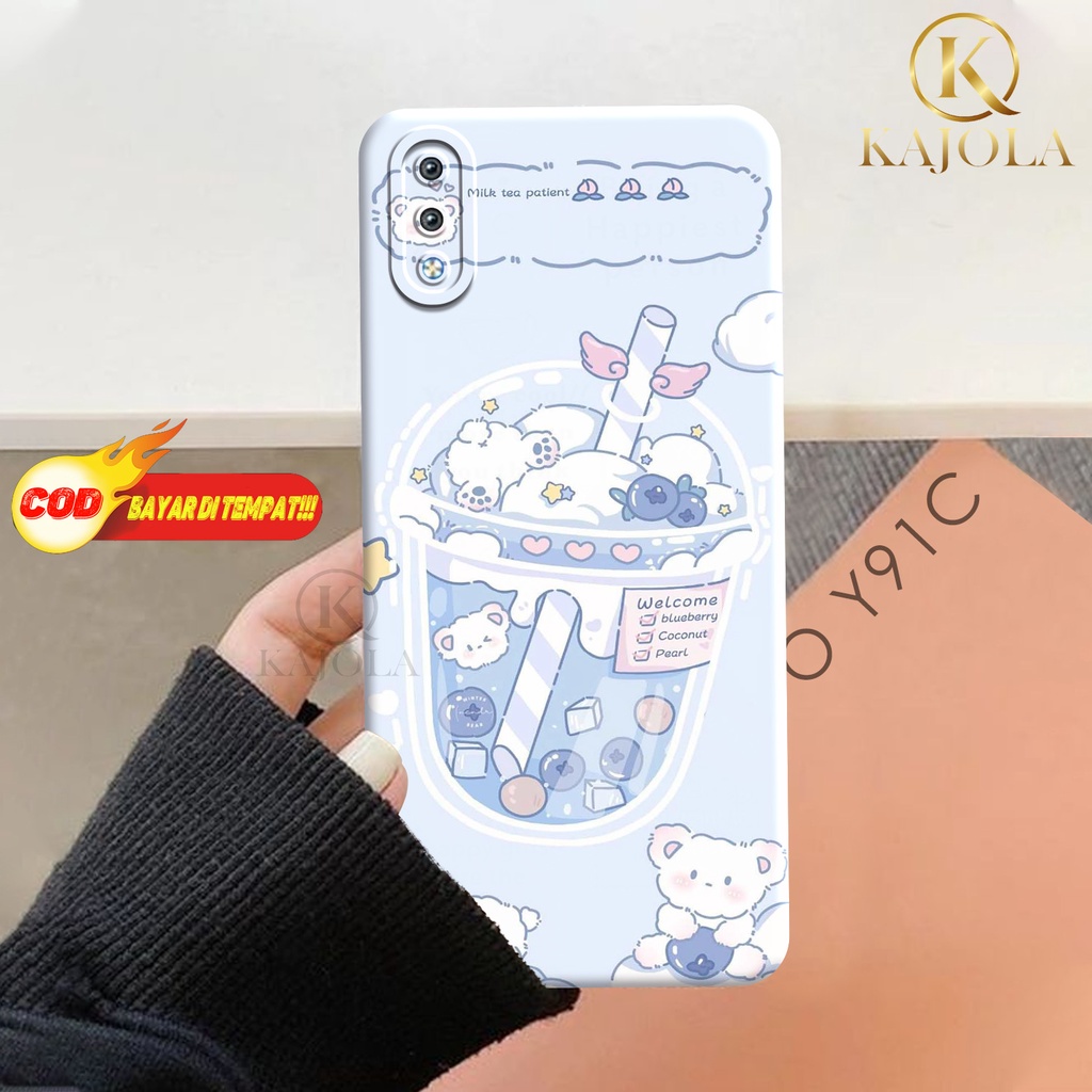 Case Hp Vivo Y91c / Y1s - Case Vivo 1820 - Casing Hp Vivo Y91c / Y1s - Silicon Hp - Cover Hp - Akses