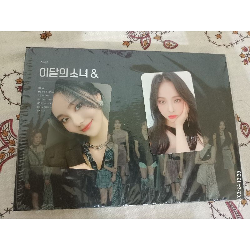 LOONA [&] PTT (Paint The Town) Ver C Photocard Vivi & Jinsoul