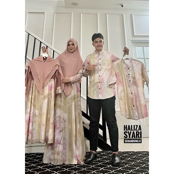Couple set keluarga senandung 8 series set original brand by haliza syari