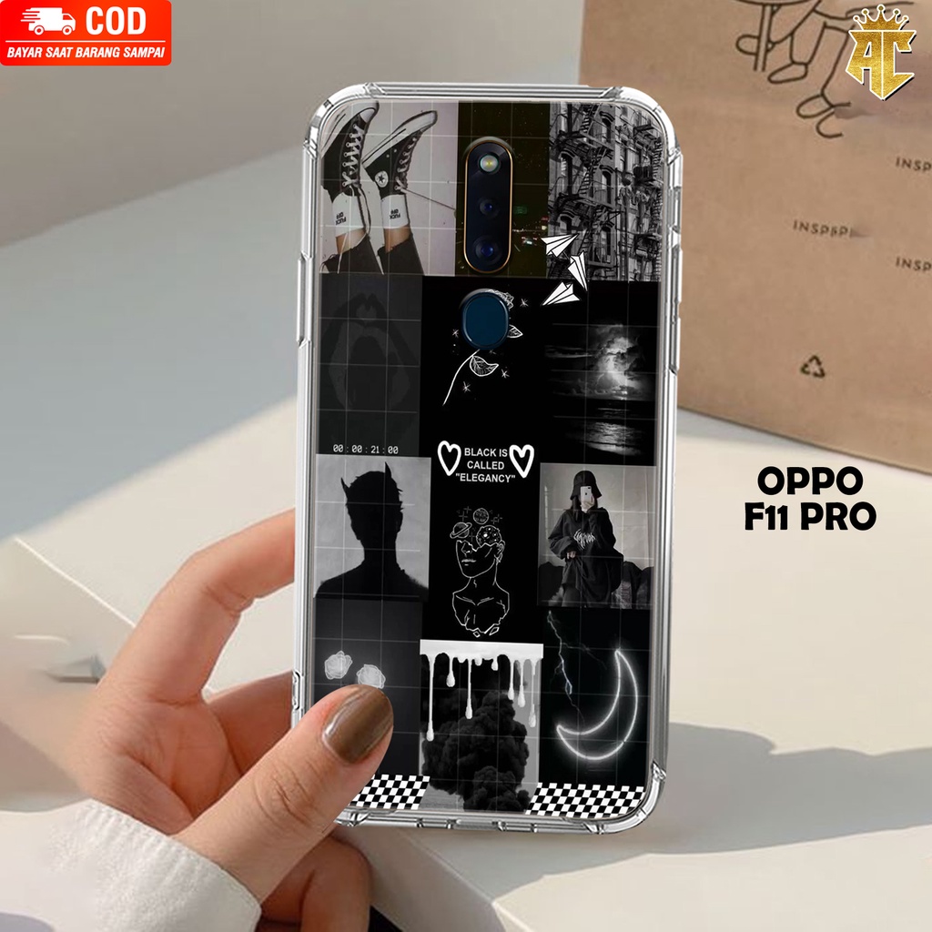 CASE OPPO F11 PRO - Casing OPPO F11 PRO Terbaru AERO STORE [ MOTIF 11 ] Silikon - Case Hp - Case Mew