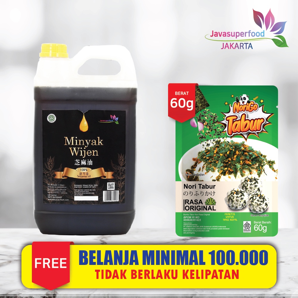 Minyak Wijen 100% 5 L / SESAME OIL KOREA