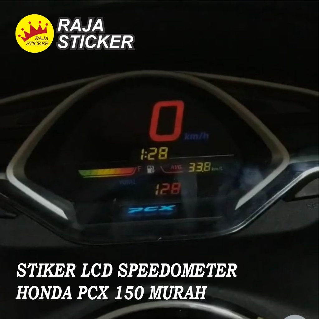 STIKER LCD SPEEDOMETER HONDA PCX 150 MURAH