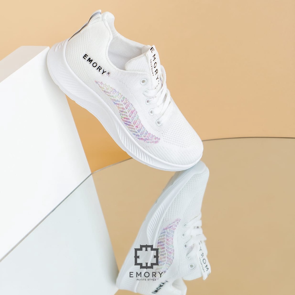 SEPATU WANITA EMORYSTYLE  Flexknit Sneakers #Snexmory  HDLEMO 5697 MB