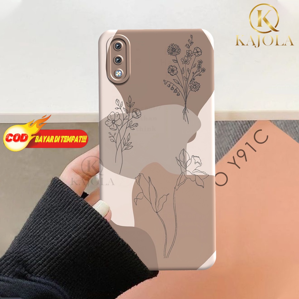 Case Hp Vivo Y91c / Y1s - Case Vivo 1820 - Casing Hp Vivo Y91c / Y1s - Silicon Hp - Cover Hp - Akses