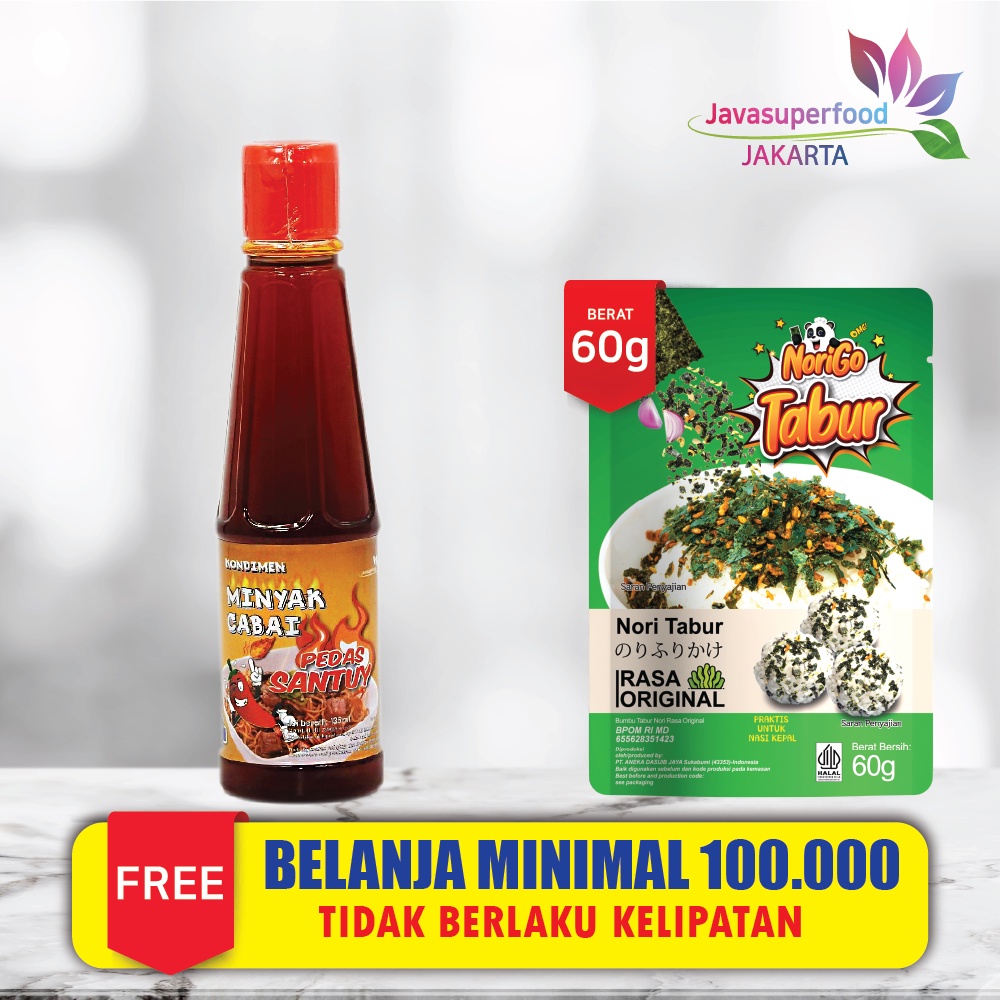 Minyak Cabai Santuy /Chili oil 135 ml