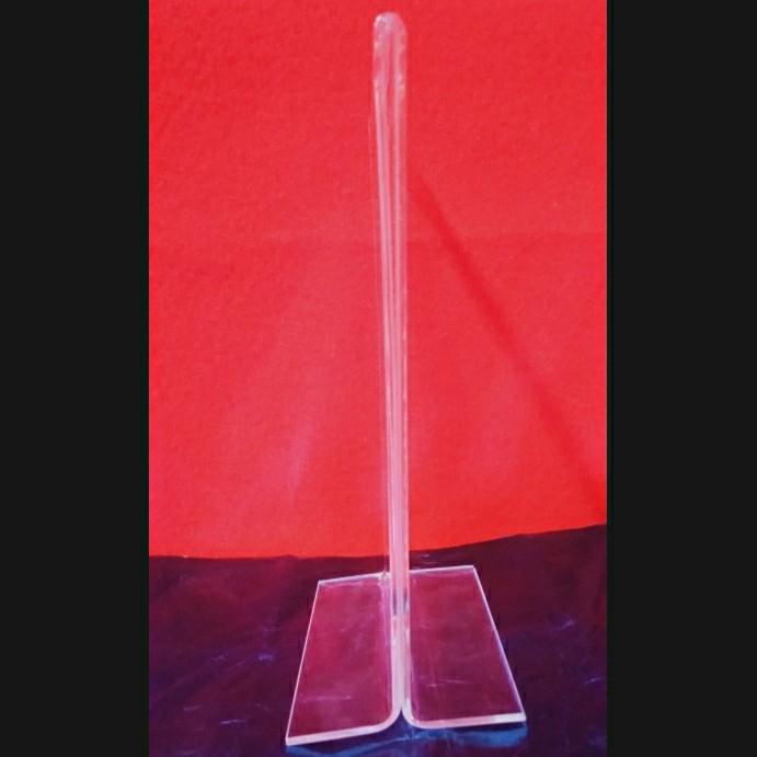 

Akrilik Display Tent Holder Tempat Brosur Uk. A4 Bentuk T