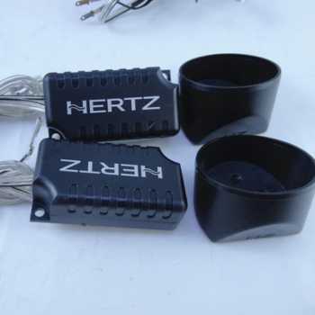 NERTZ Speaker Mini Dome Tweeter Loudspeaker Mobil HiFi 120W 2 PCS - HT25 Speaker mobil yang dapat dipasang pada pintu atau sudut mobil lainnya