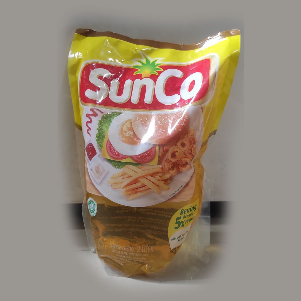 

MInyak Goreng Sunco 2 Liter Refil Kemasan Pouch