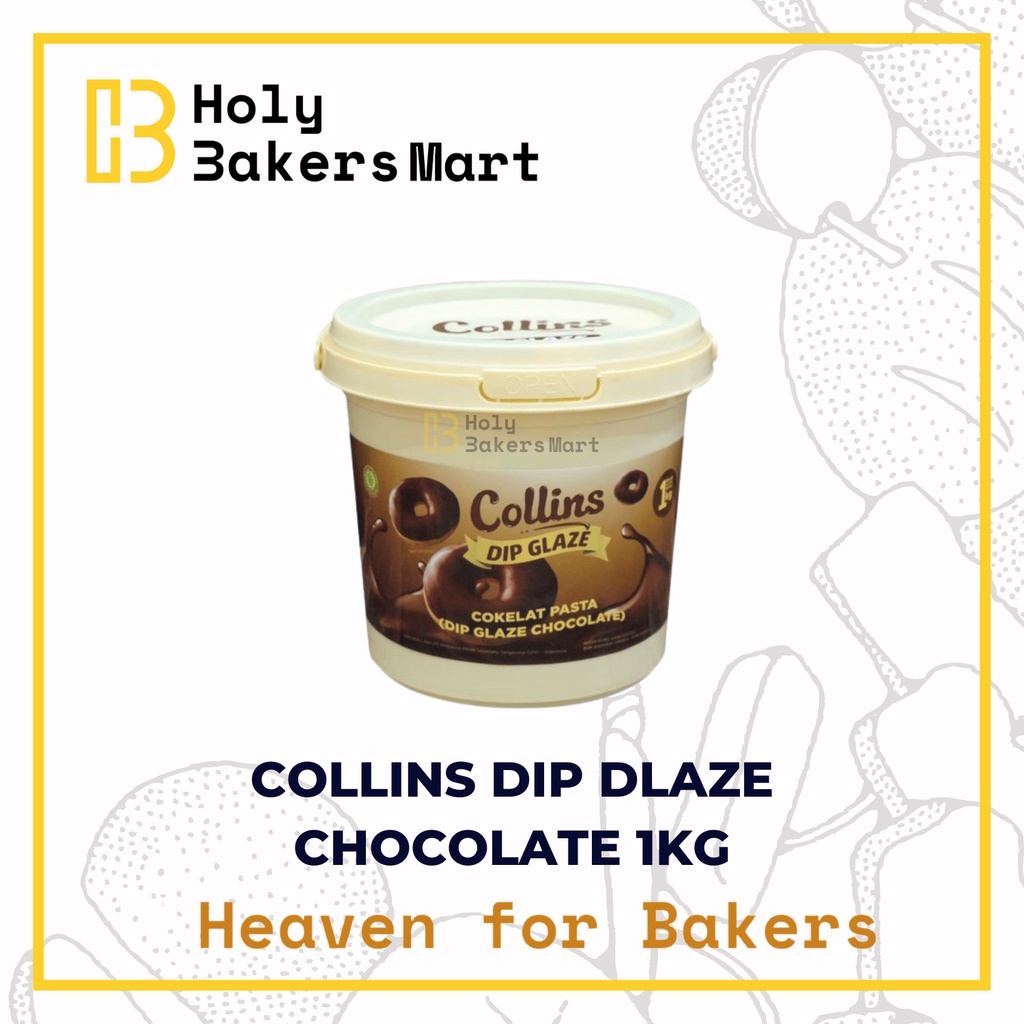 

COLLINS DIP GLAZE CHOCOLATE / GLAZE COKELAT