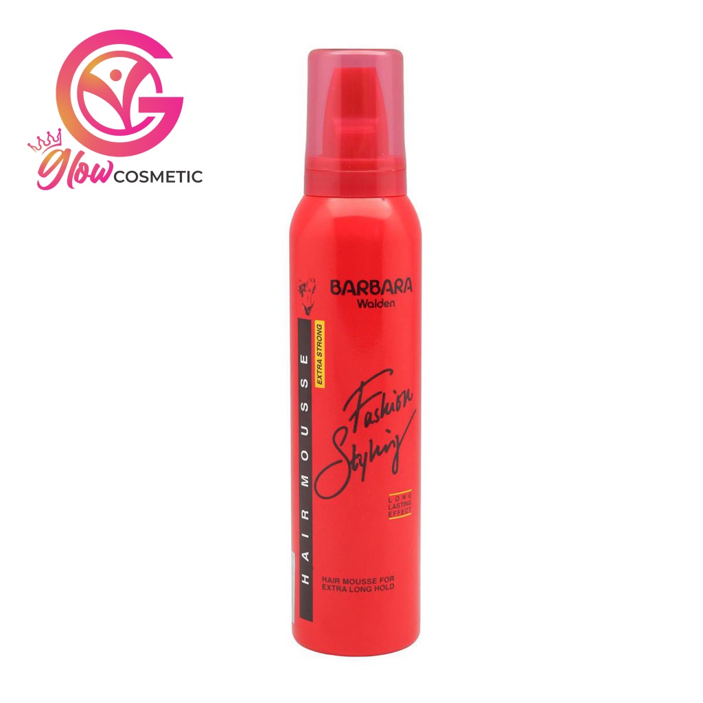BARBARA WALDEN FASHION STYLING HAIR MOUSSE FOR EXTRA LONG HOLD