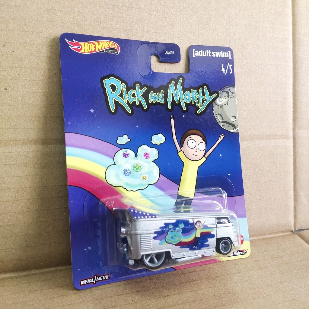 Hotwheels Rick and Morty Volkswagen Drag Bus