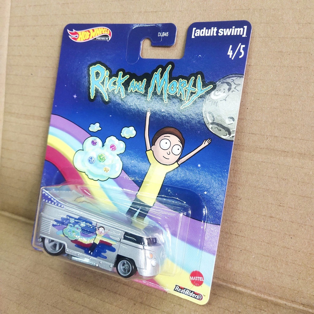 Hotwheels Rick and Morty Volkswagen Drag Bus