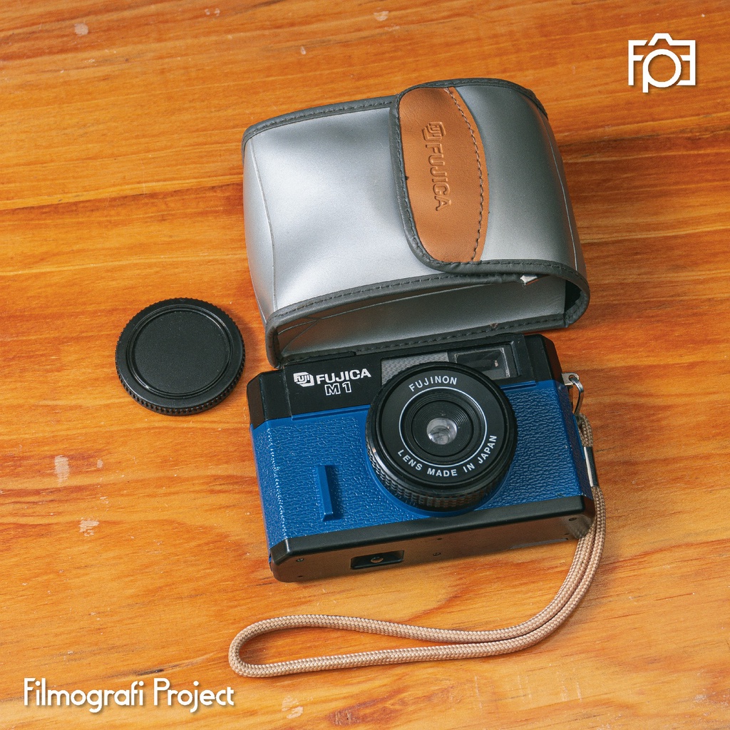 Fujica M1 Blue - Kamera Pocket Point & Shoot Analog 35mm