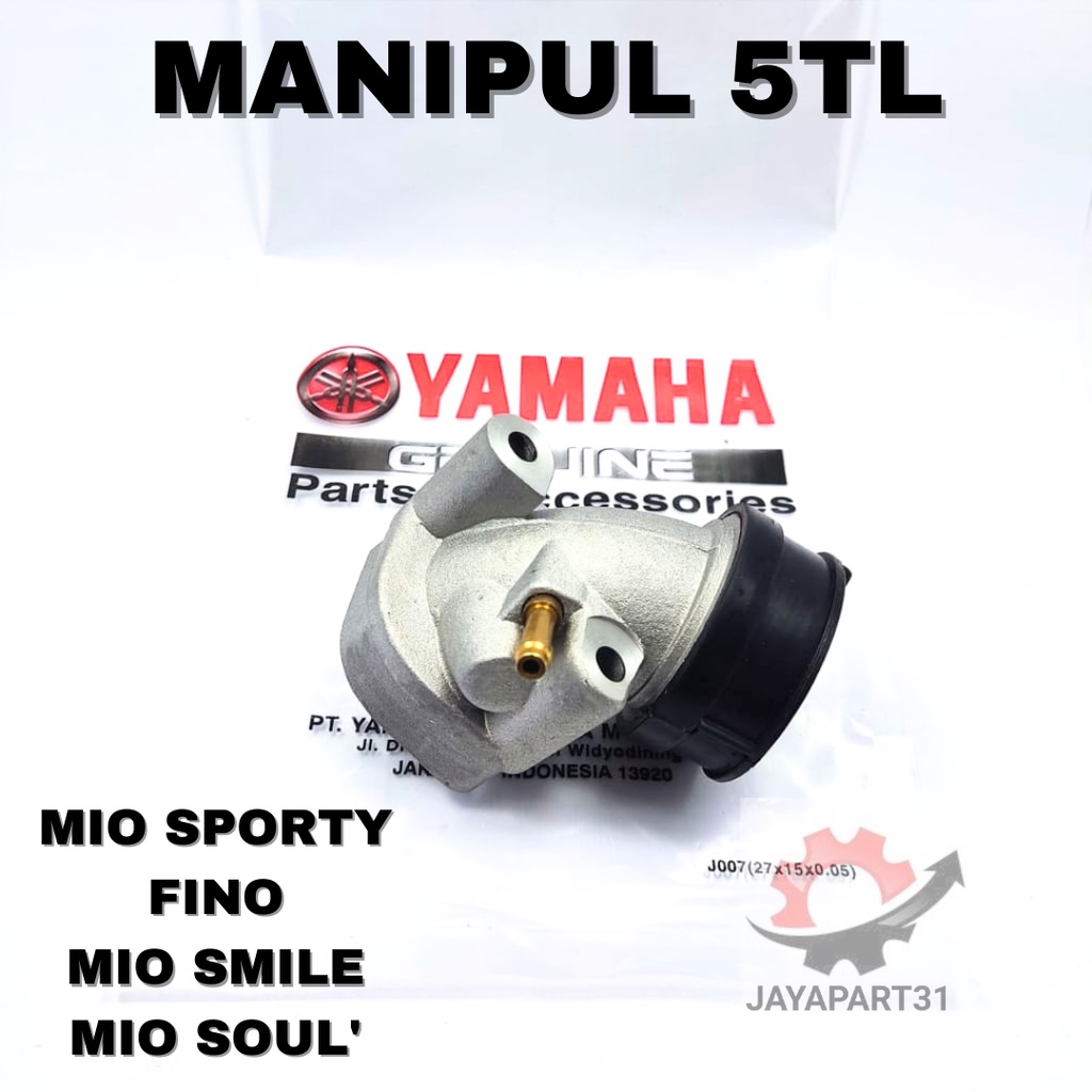 MANIPUL INTAKE 5TL YAMAHA MIO SPORTY MIO SMILE MIO SOUL FINO KUALITAS ORIGINAL